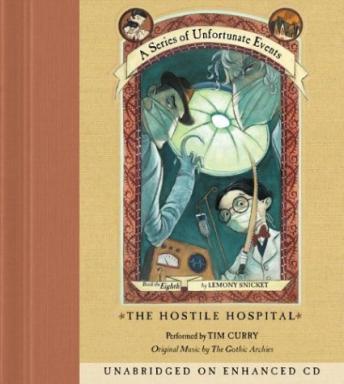 Series of Unfortunate Events #8: The Hostile Hospital, Audio book by Lemony Snicket