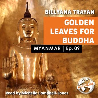 Myanmar - Golden leaves for Budha