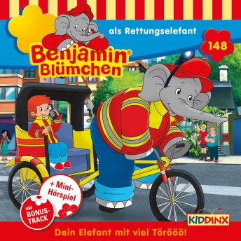 [German] - Benjamin Blümchen, Folge 148: Benjamin als Rettungselefant Cover
