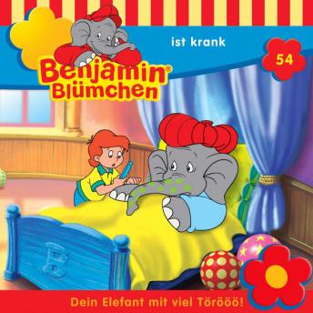 [German] - Benjamin Blümchen, Folge 54: Benjamin ist krank Cover