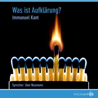 Was ist Aufklärung, Audio book by Immanuel Kant