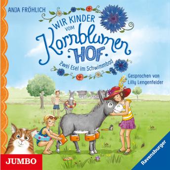 [German] - Wir Kinder vom Kornblumenhof. Zwei Esel im Schwimmbad