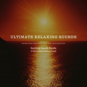 Ultimate Relaxing Sounds for Meditation, Stress Relief, Study, Yoga, Focus & Deep Sleep: Soothing Sounds Bundle *** 25 Non-Looping Soothing Sounds