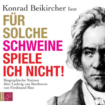 [German] - Für solche Schweine spiele ich nicht