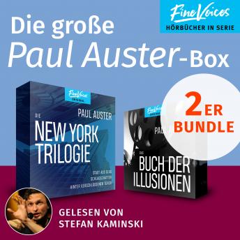 [German] - Die große Paul Auster-Box - Die New York-Trilogie + Das Buch der Illusionen (ungekürzt)