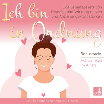 [German] - Ich bin in Ordnung - Das Lebensgesetz von Ursache und Wirkung nutzen und Anziehungskraft stärken / inkl. Achtsamkeit im Alltag / Introspektion (Ungekürzt)