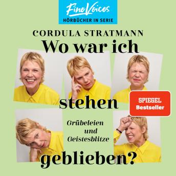 [German] - Wo war ich stehen geblieben? - Grübeleien und Geistesblitze (ungekürzt)