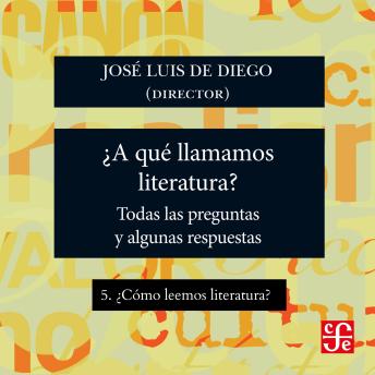 [Spanish] - ¿Cómo leemos literatura? - ¿Para qué sirve la literatura? - Todas las preguntas y algunas respuestas, Parte 5