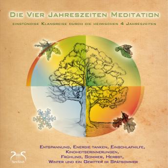 [German] - Die Vier Jahreszeiten Meditation - SyncSouls Natur-Meditationen Vol. 1 - geführte Meditation - Durch Frühling, Sommer, Herbst und Winter (Ungekürzt)