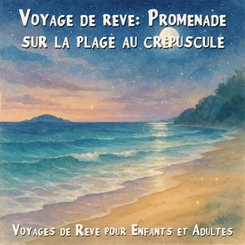 [French] - Voyages de Rêve pour Enfants et Adultes, Voyage de rêve: Promenade sur la plage au crépuscule (Intégrale)