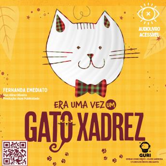 [Portuguese] - Era uma vez um gato xadrez: Edição acessível com descrição de imagens
