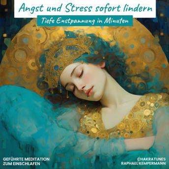 [German] - Angst und Stress sofort lindern: Tiefe Entspannung in Minuten: Geführte Meditation zum Einschlafen