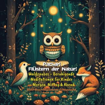 [German] - Flüstern der Natur: Waldzauber - Beruhigende Meditationen für Kinder - Morgen, Mittag & Abend: Wald-Serie: Entspannende Fantasiereisen durch die Natur