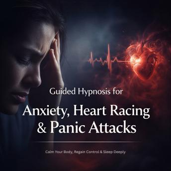 Guided Hypnosis for Anxiety, Heart Racing & Panic Attacks: Calm Your Body, Regain Control & Sleep Deeply