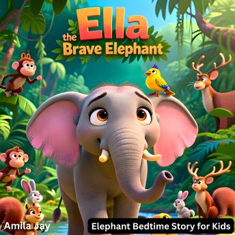 Ella the Brave Elephant: Elephant Bedtime Story for Kids
