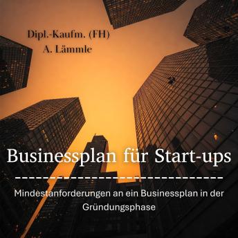 [German] - Businessplan für Start-ups: Mindestanforderungen an einen Businessplan in der Gründungsphase