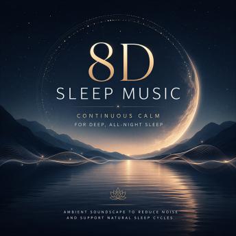 8D Sleep Music – Continuous Calm for Deep, All-Night Sleep: Ambient Soundscape to Reduce Noise and Support Natural Sleep Cycles