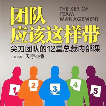 [Chinese] - 团队应该这样带：尖刀团队的12堂总裁内部课