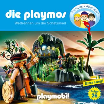 Die Playmos - Das Original Playmobil Hörspiel, Folge 26: Wettrennen um die Schatzinsel