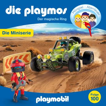[German] - Die Playmos - Das Autorennen um den Vulkan, Folge 100: Der magische Ring - Episode 8 (Ungekürzt)