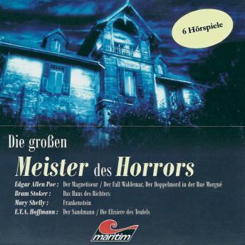 [German] - Die großen Meister des Horrors, 6 Hörspiele