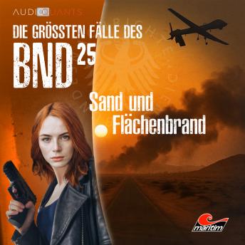 [German] - Die größten Fälle des BND, Folge 25: Sand und Flächenbrand (ungekürzt)[German] - Die größten Fälle des BND, Folge 25: Sand und Flächenbrand (ungekürzt) (Written by Viktor Eirich, Philip-Laszló Koch)