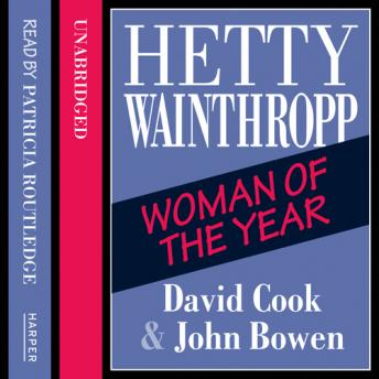 Hetty Wainthropp – Woman of the Year, David Cook, John Bowen