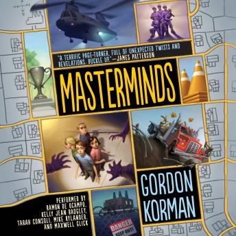 Listen Masterminds By Gordon Korman Audiobook audiobook
