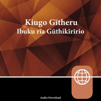 Zondervan Kikuyu Audio Bible – Kikuyu Bible