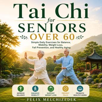 Tai Chi for Seniors Over 60: Simple Daily Exercises for Balance, Mobility, Weight Loss, Fall Prevention, and Healthy Aging