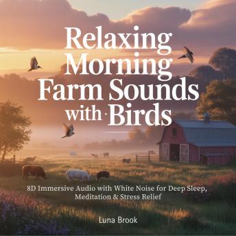 Relaxing Morning Farm Sounds with Birds: 8D Immersive Audio with White Noise for Deep Sleep, Meditation & Stress Relief