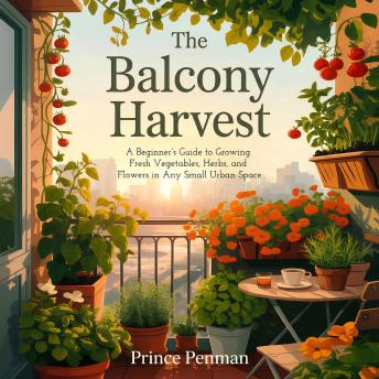 The Balcony Harvest: A Beginner’s Guide to Growing Fresh Vegetables, Herbs, and Flowers in Any Small Urban Space