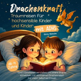 [German] - Drachenkraft: Traumreisen für hochsensible Kinder und Kinder mit ADHS – Sanft Emotionen verstehen und innere Stärke entwickeln, mit achtsamen Drachenreisen für mehr Selbstvertrauen
