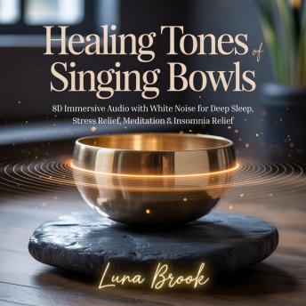 Healing Tones of Singing Bowls: 8D Immersive Audio with White Noise for Deep Sleep, Stress Relief, Meditation & Insomnia Relief