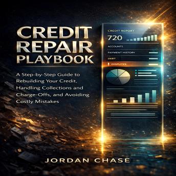 Credit Repair Playbook: A Step-by-Step Guide to Rebuilding Your Credit, Handling Collections and Charge-Offs, and Avoiding Costly Mistakes