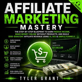 Affiliate Marketing Mastery: The Step-By-Step Blueprint to Earn Passive Income, Make Money Online Without Products, and Build $100–$500/Day Affiliate Revenue Using AI, SEO & Simple Funnels