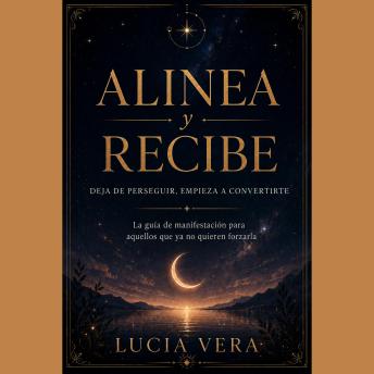 [Spanish] - Alinea y recibe Deja de perseguir, empieza a convertirte: La guía de manifestación para aquellos que ya no quieren forzarla