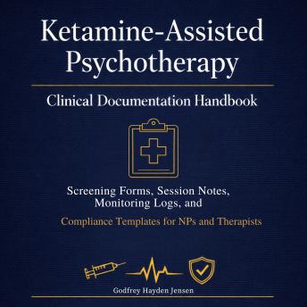 Ketamine-Assisted Psychotherapy Clinical Documentation Handbook: Ketamine-Assisted Psychotherapy Clinical Documentation Handbook