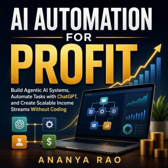AI Automation for Profit: Build Agentic AI Systems, Automate Tasks with ChatGPT, and Create Scalable Income Streams Without Coding