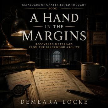 A Hand in the Margins: Recovered Materials from the Blackwood Archive