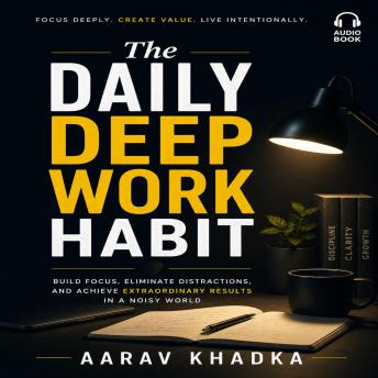 The Daily Deep Work Habit: 90 Minutes to High-Performance. Master Focus, Boost Productivity, and Achieve More in Less Time