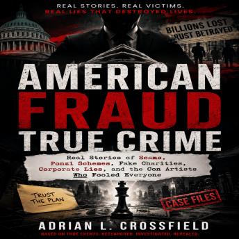 American Fraud True Crime: Real Stories of Scams, Ponzi Schemes, Fake Charities, Corporate Lies, and the Con Artists Who Fooled Everyone