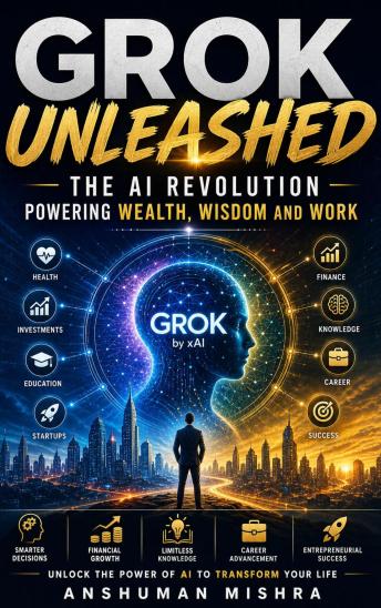 Grok Unleashed         The AI Revolution  Powering      Wealth, Wisdom and  Work