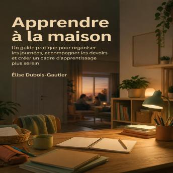 [French] - Apprendre à la maison: Un guide pratique pour organiser les journées, accompagner les devoirs et créer un cadre d’apprentissage plus serein