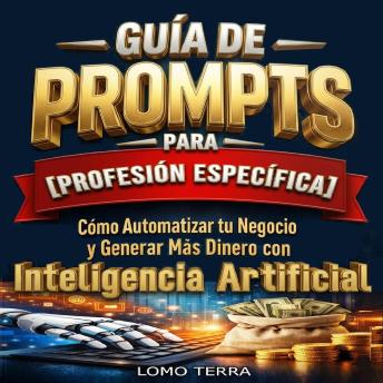 [Spanish] - Guía de Prompts para [Profesión Específica]: Cómo Automatizar tu Negocio y Generar Más Dinero con Inteligencia Artificial,