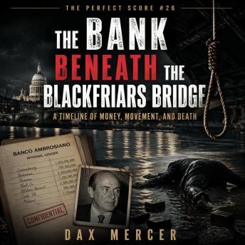 The Bank Beneath the Blackfriars Bridge: A Timeline of Money, Movement, and Death