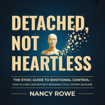 Detached, Not Heartless: The Stoic Guide to Emotional Control – How to Care Less Without Becoming Cold, Distant or Numb