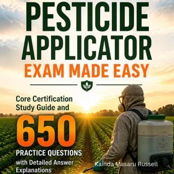 Pesticide Applicator Exam Made Easy: Core Certification Study Guide and 650 Practice Questions with Detailed Answer Explanations