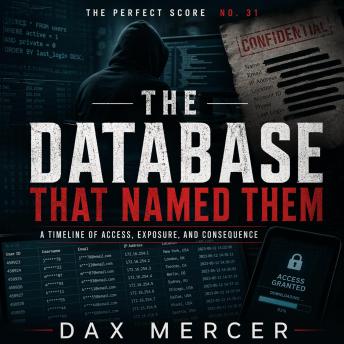 The Database That Named Them: A Timeline of Access, Exposure, and Consequence