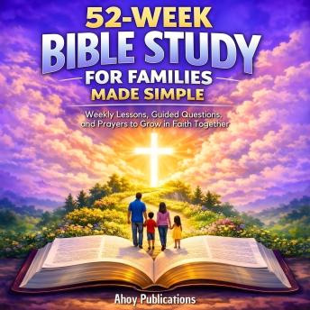 52-Week Bible Study for Families Made Simple: Weekly Lessons, Guided Questions, and Prayers to Grow in Faith Together